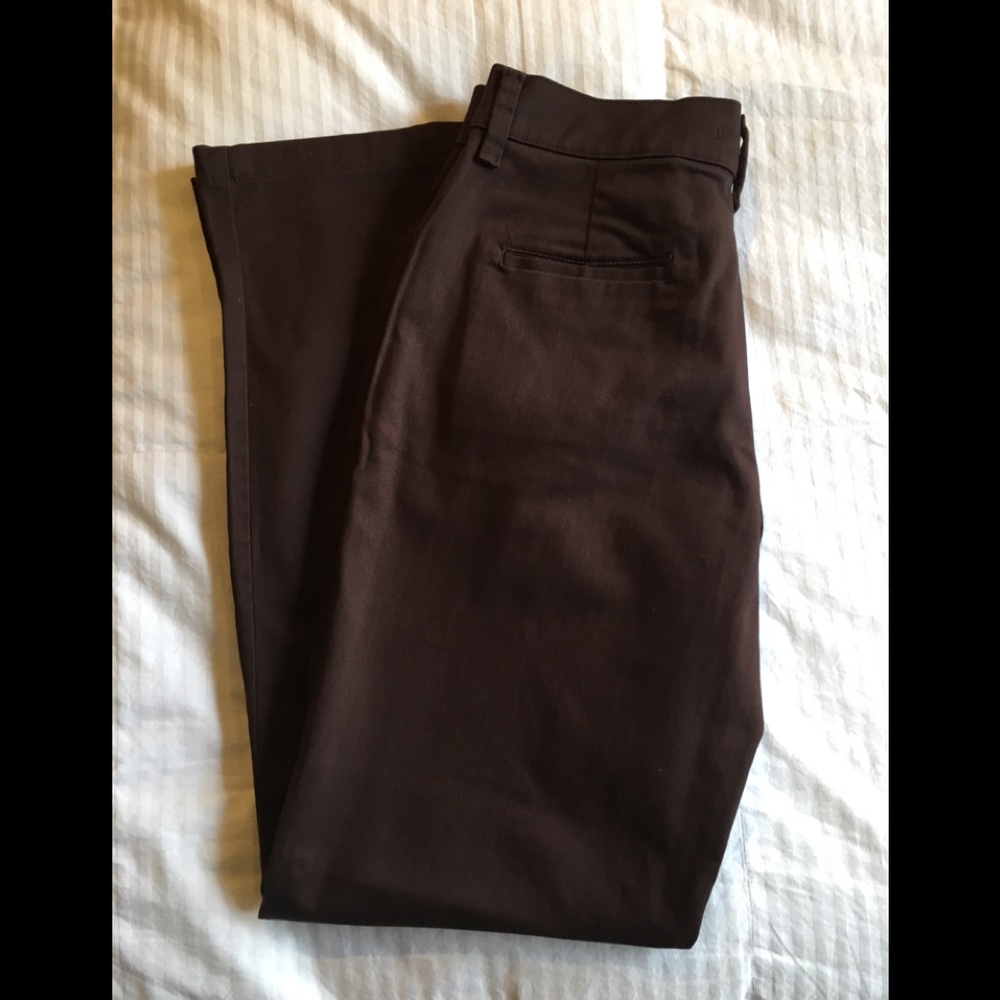 LEE Brand Brown Pants 8 Medium-EUC
